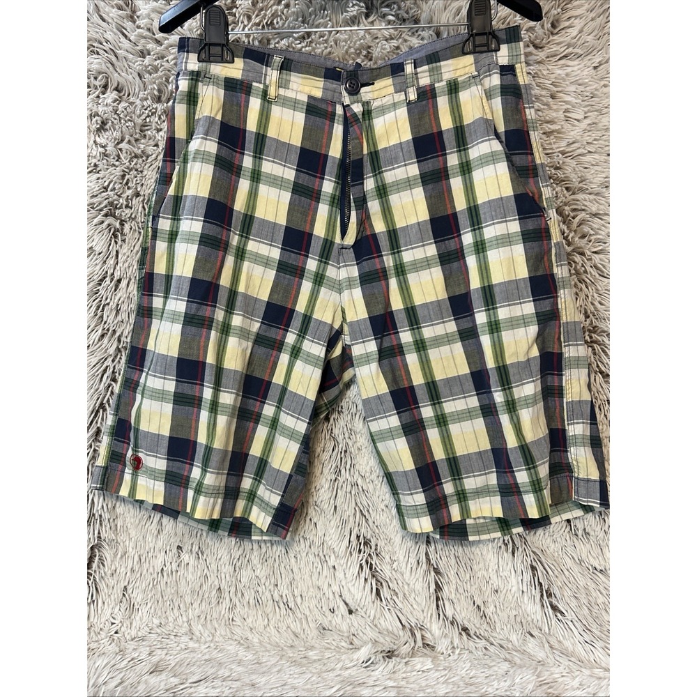 Vintage Duck Head Jeans Plaid Bermuda Shorts‎ Golf Preppy Size 30
